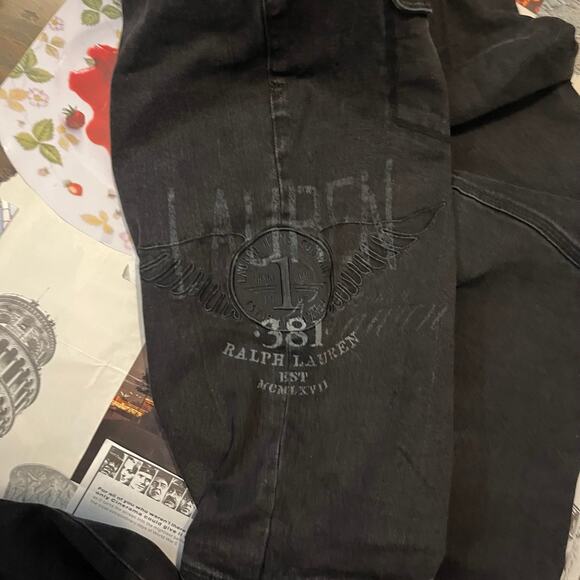 Ralph Lauren graphic black jeans - Picture 7 of 7